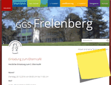 Tablet Screenshot of ggs-frelenberg.de
